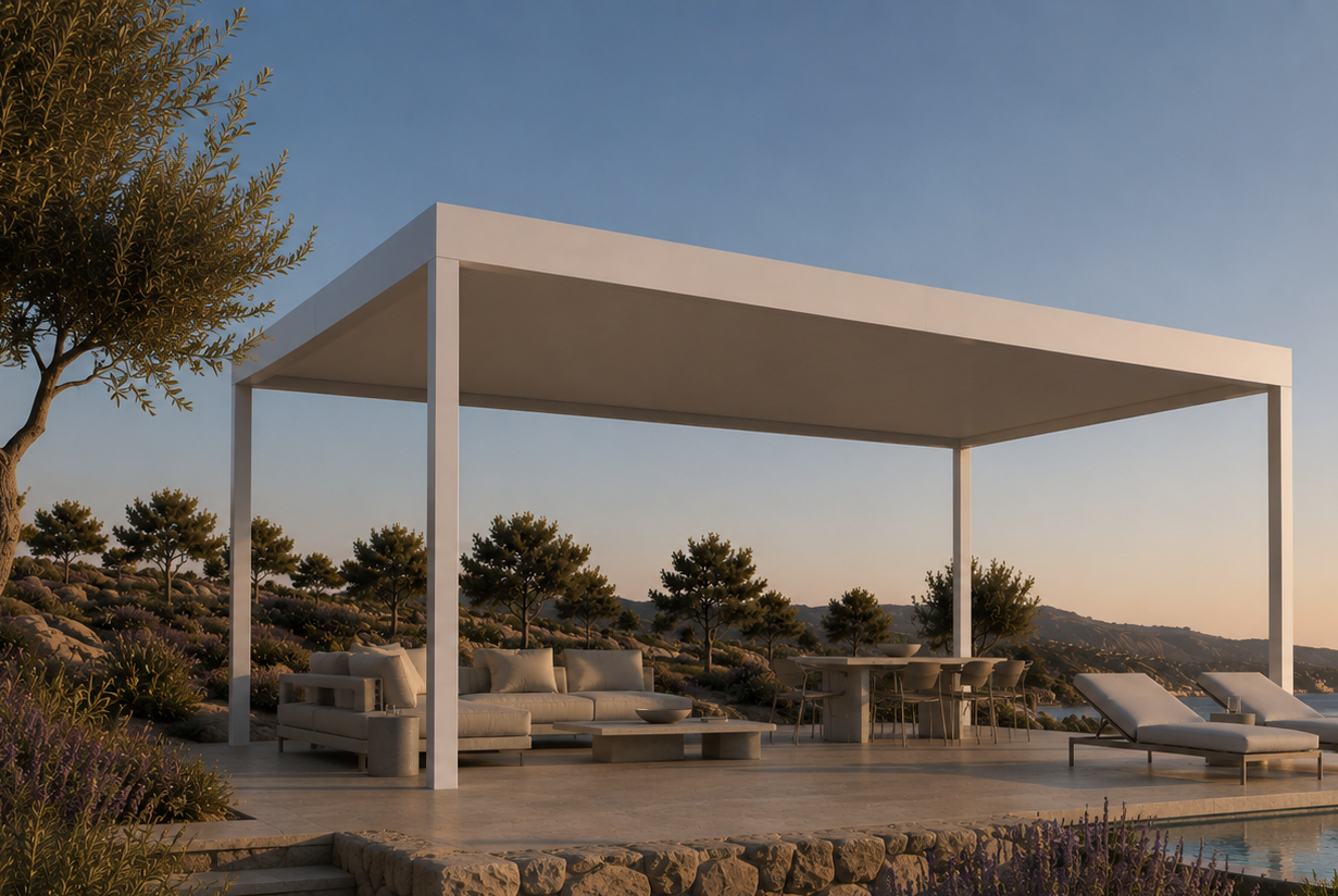 Galerie Pergola  SUNWAY à panneaux isolants