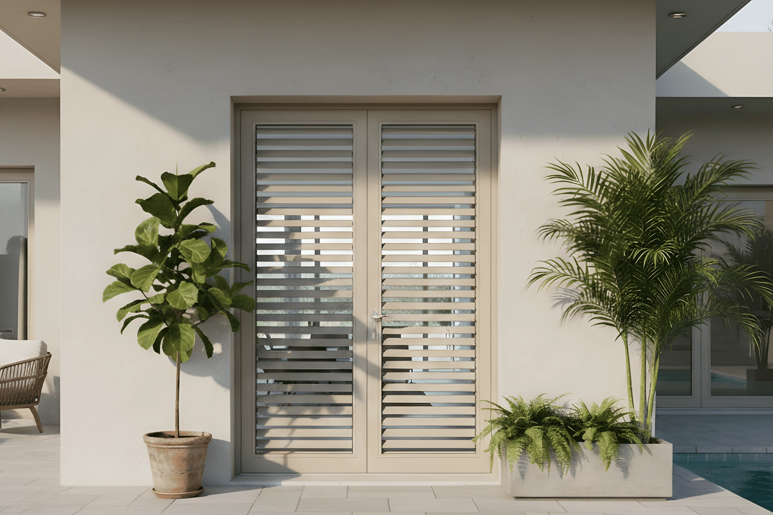 Galerie Persienne SUNLINE battante