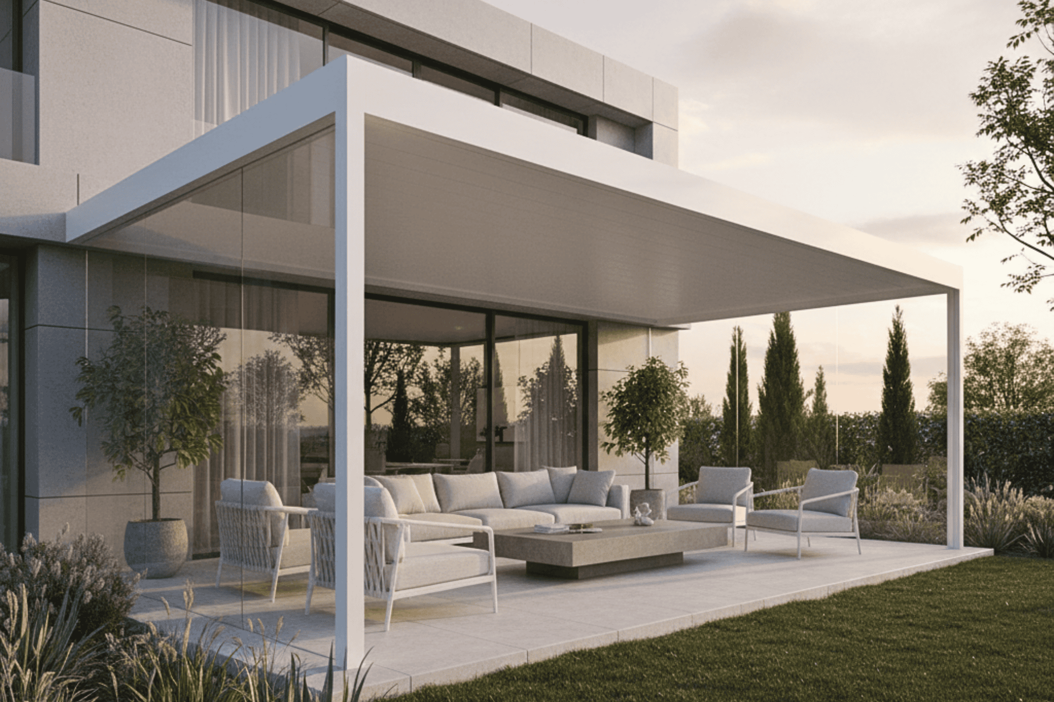 Galerie Pergola  SUNWAY à panneaux isolants