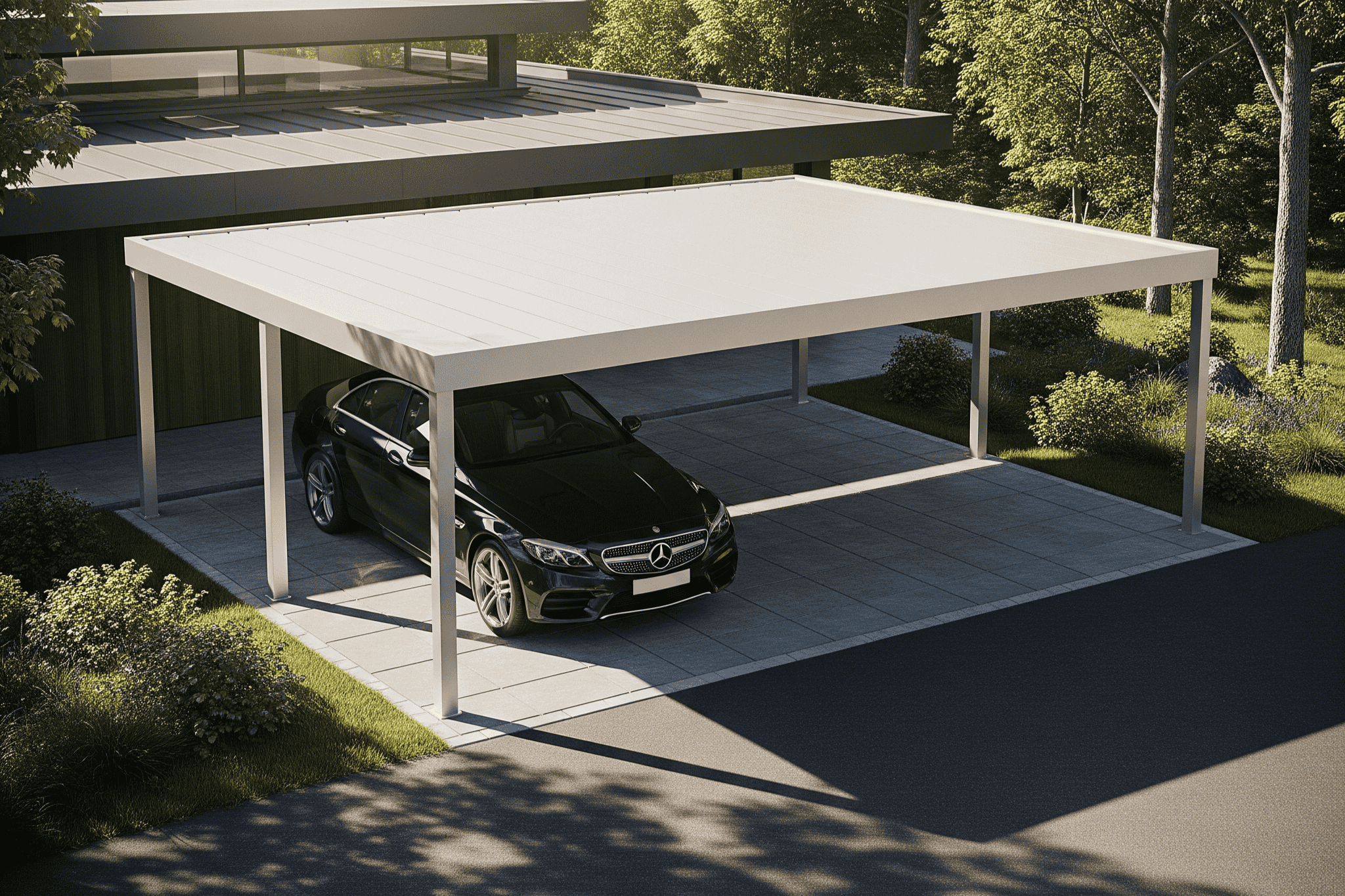 Galerie Carport PARK'in à panneaux isolants