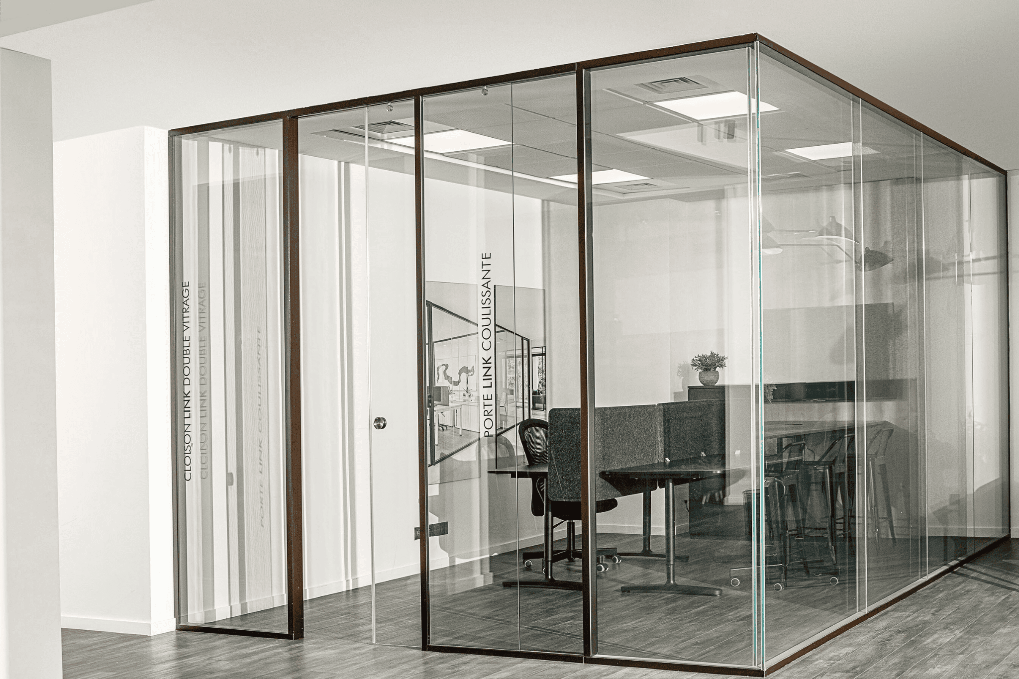 Galerie Cloison LINK bord à bord