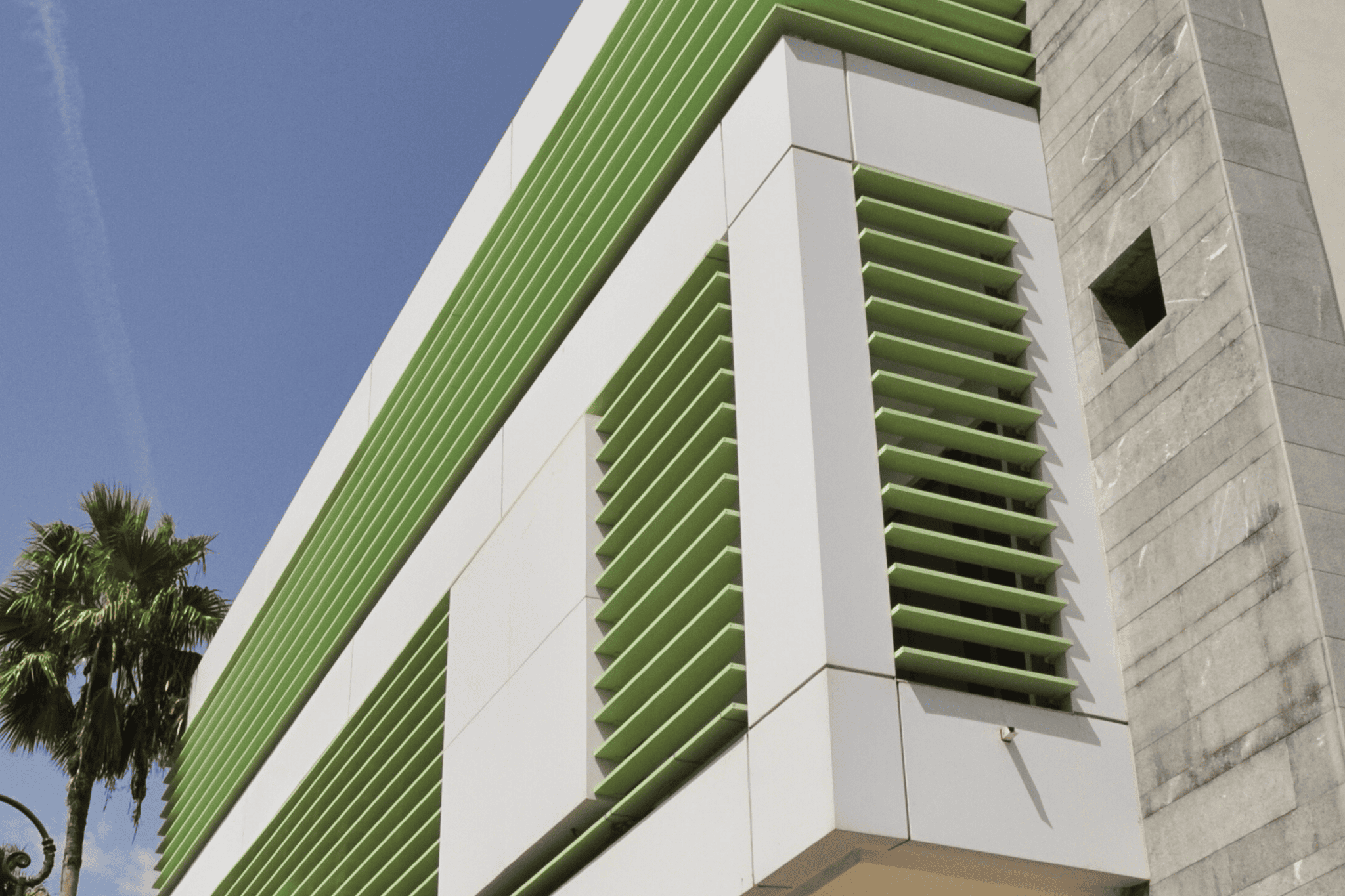 Galerie Brise soleil BREEZE - Lames rectangulaires