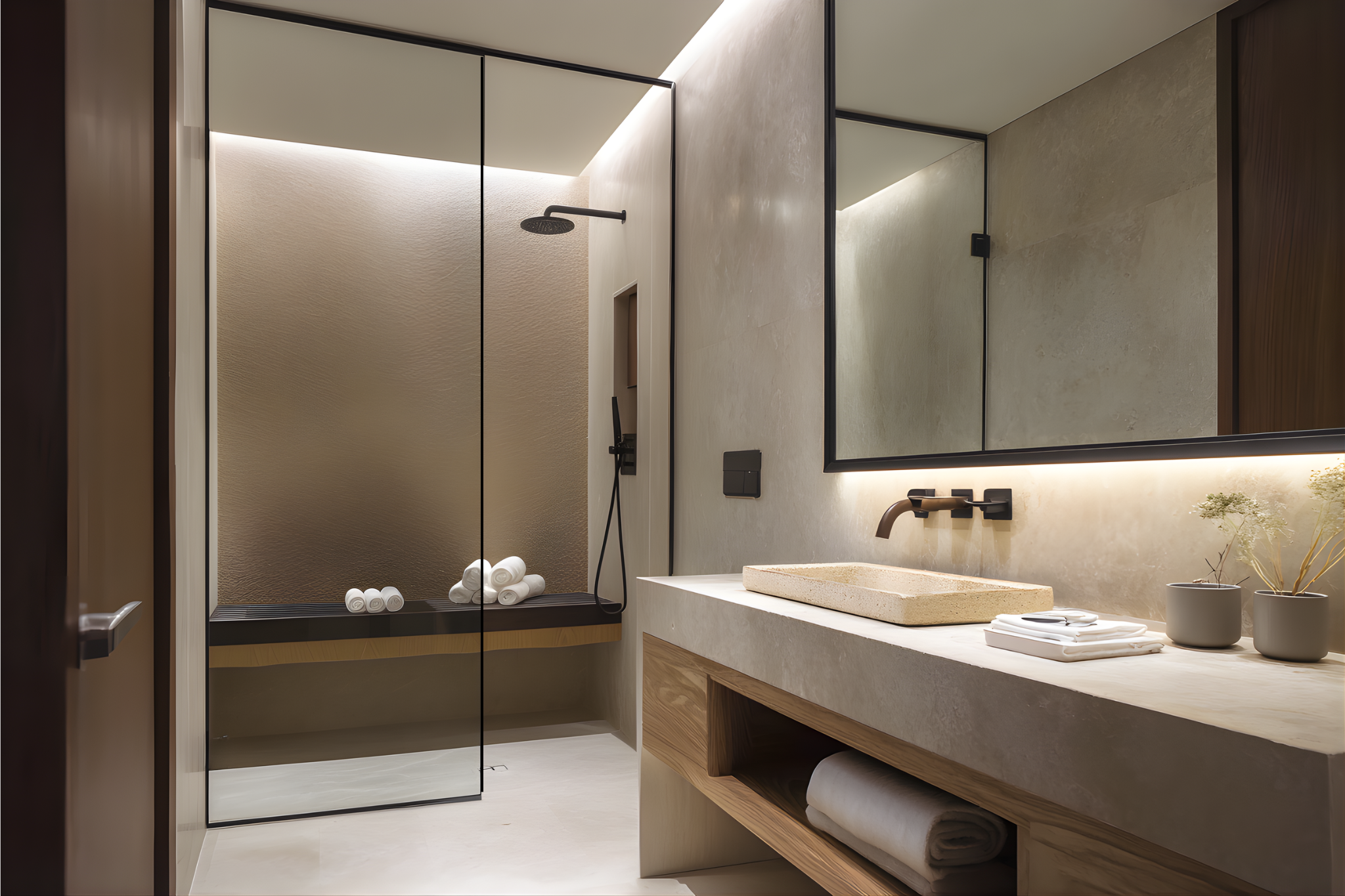 Galerie Paroi de douche fixe