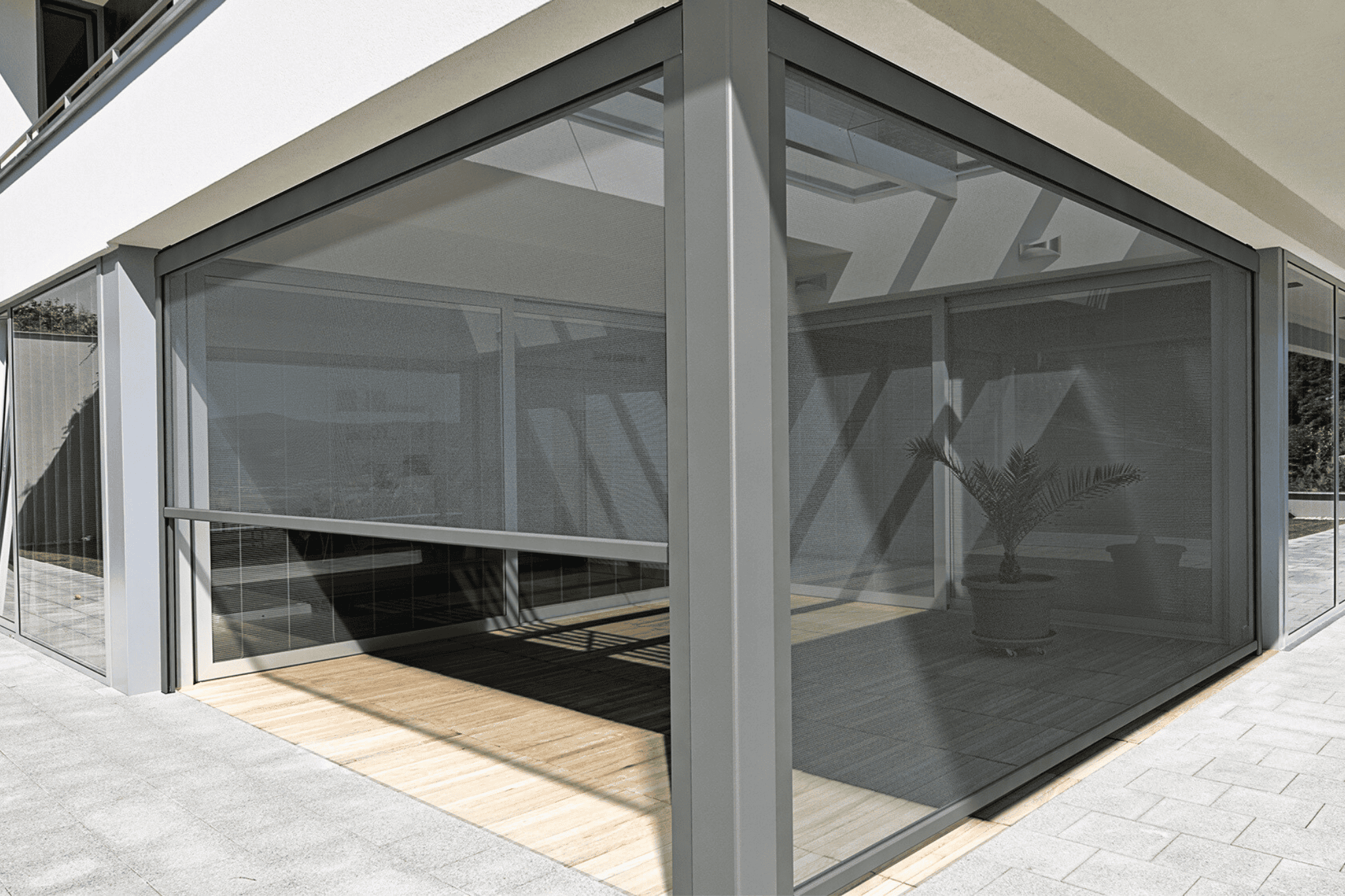 Moustiquaire DIPTERA enroulable motorisée