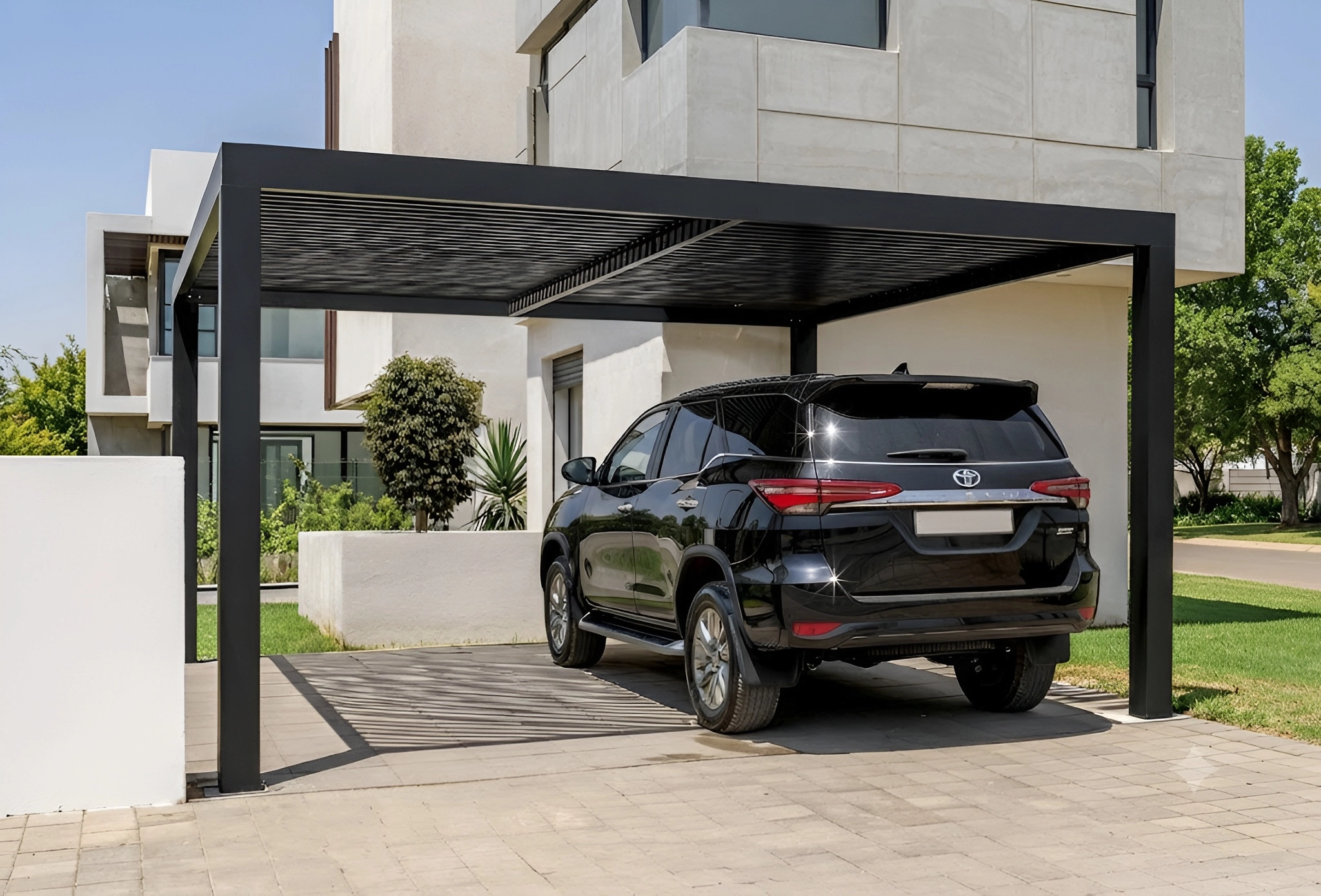 Carport  PARK'IN à lames fixes