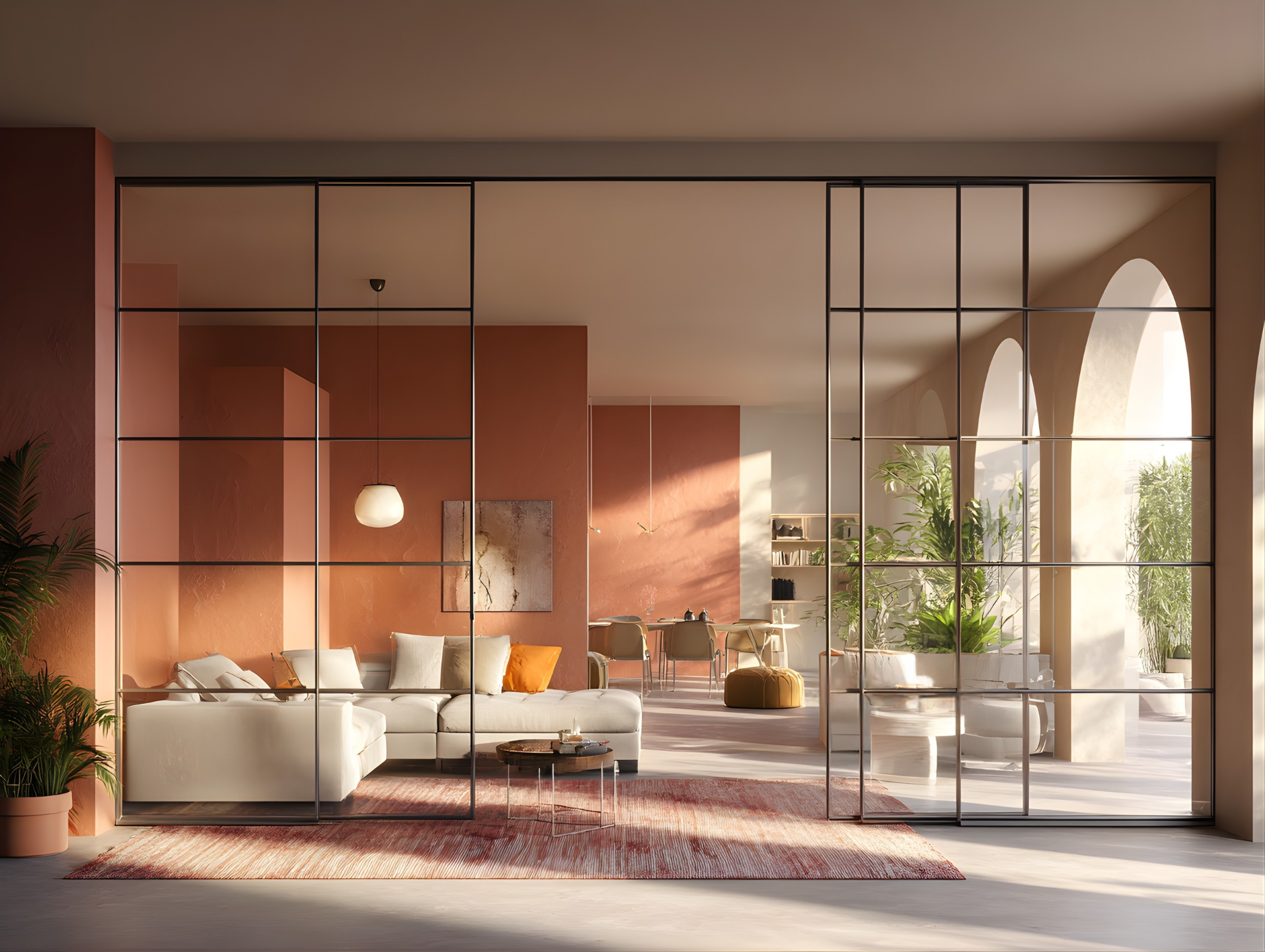 Verrière HOME à porte coulissante