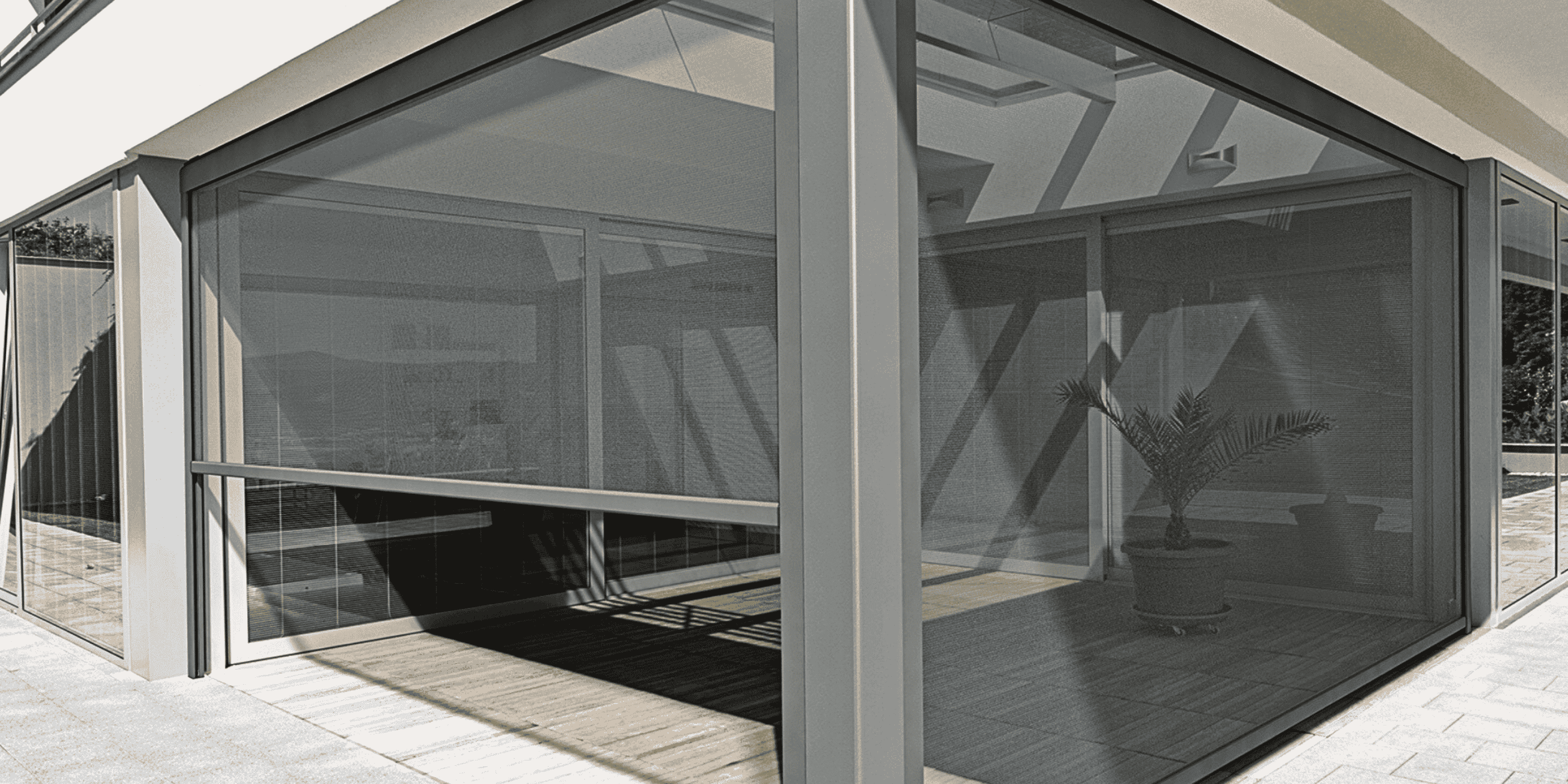 Moustiquaire DIPTERA enroulable motorisée