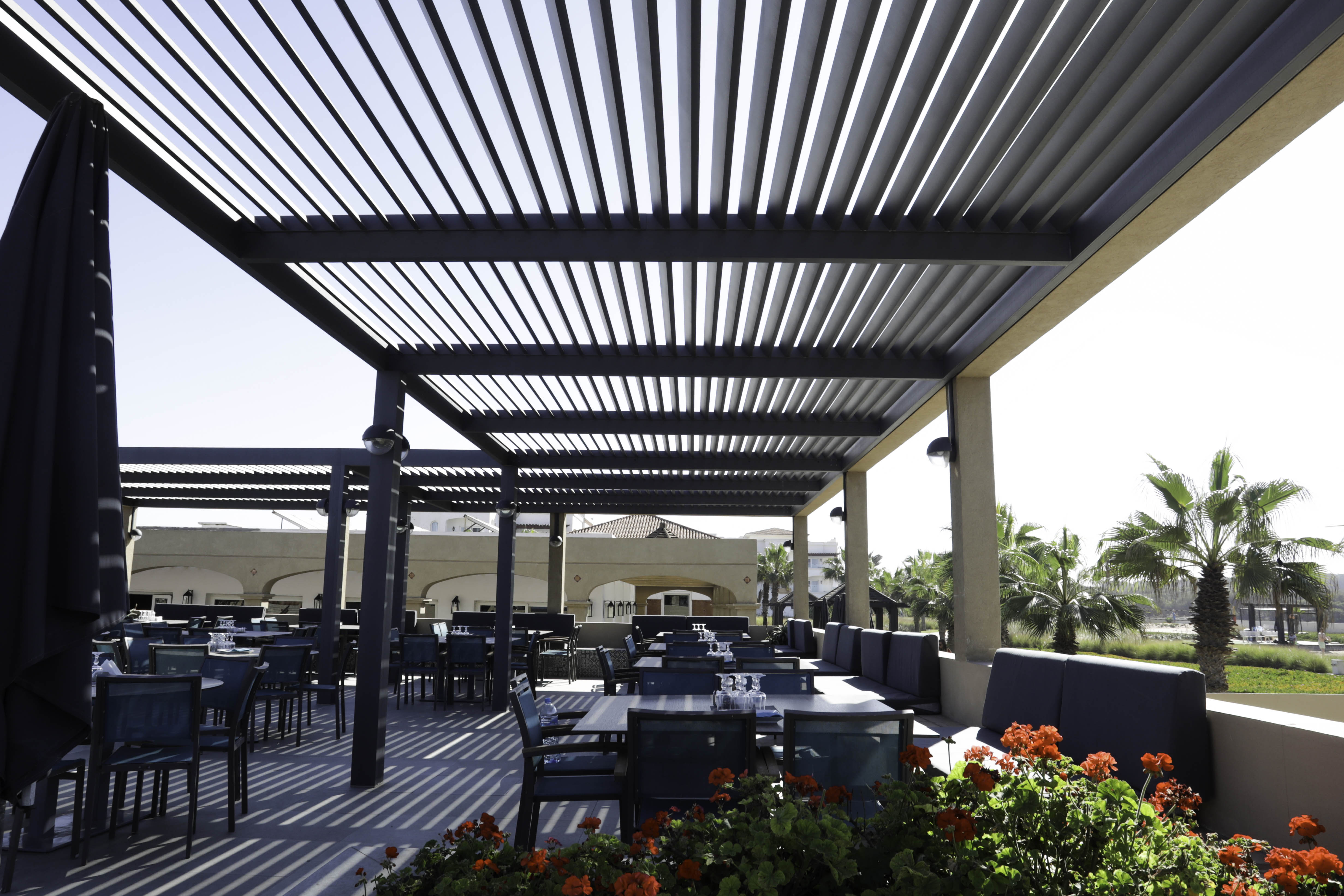 Pergola SUNWAY à lames fixes