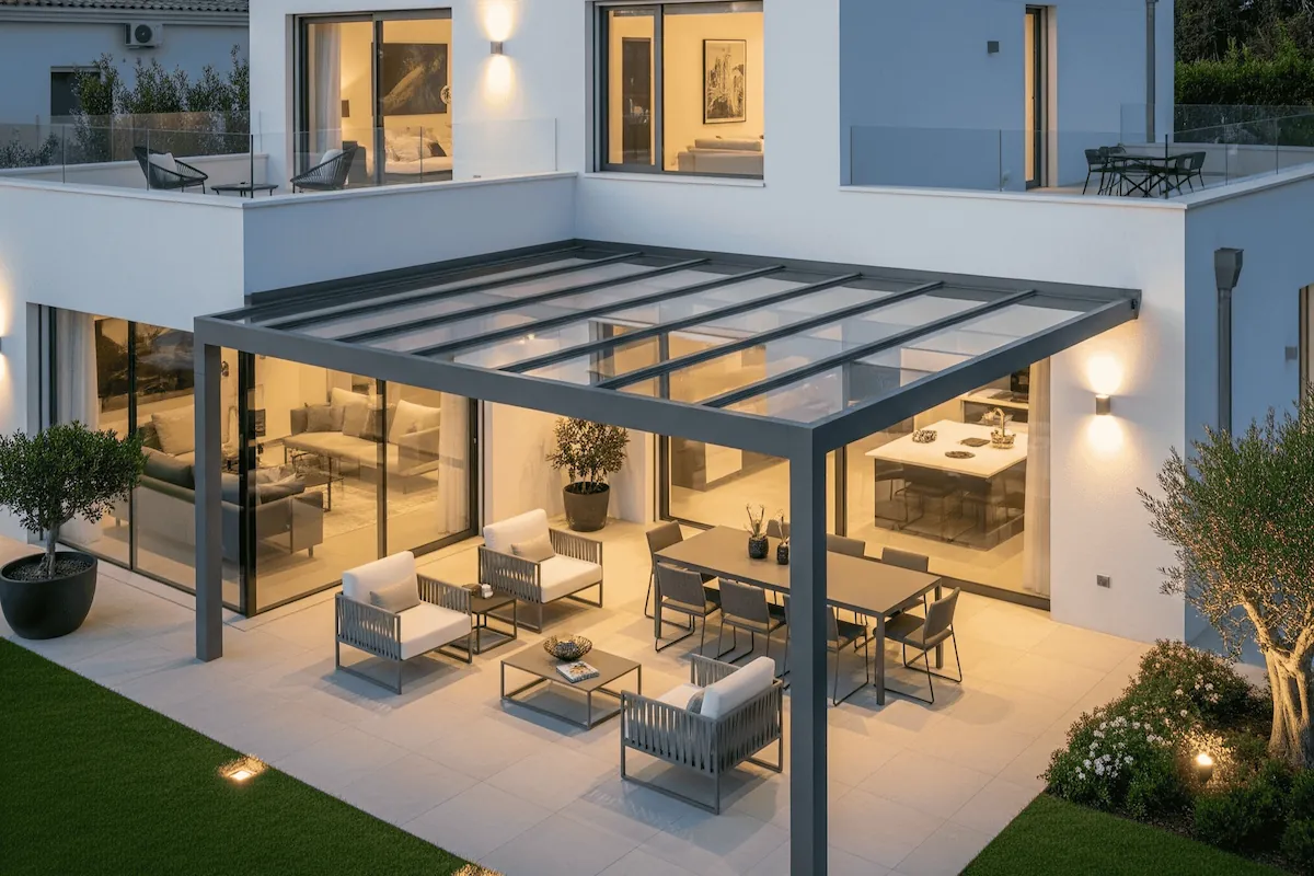 Pergola SUNWAY vitrée