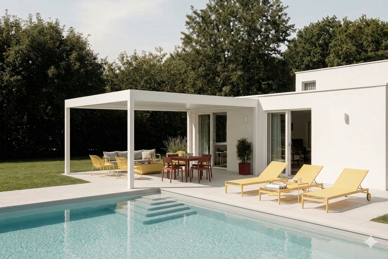 Pergola  SUNWAY à panneaux isolants