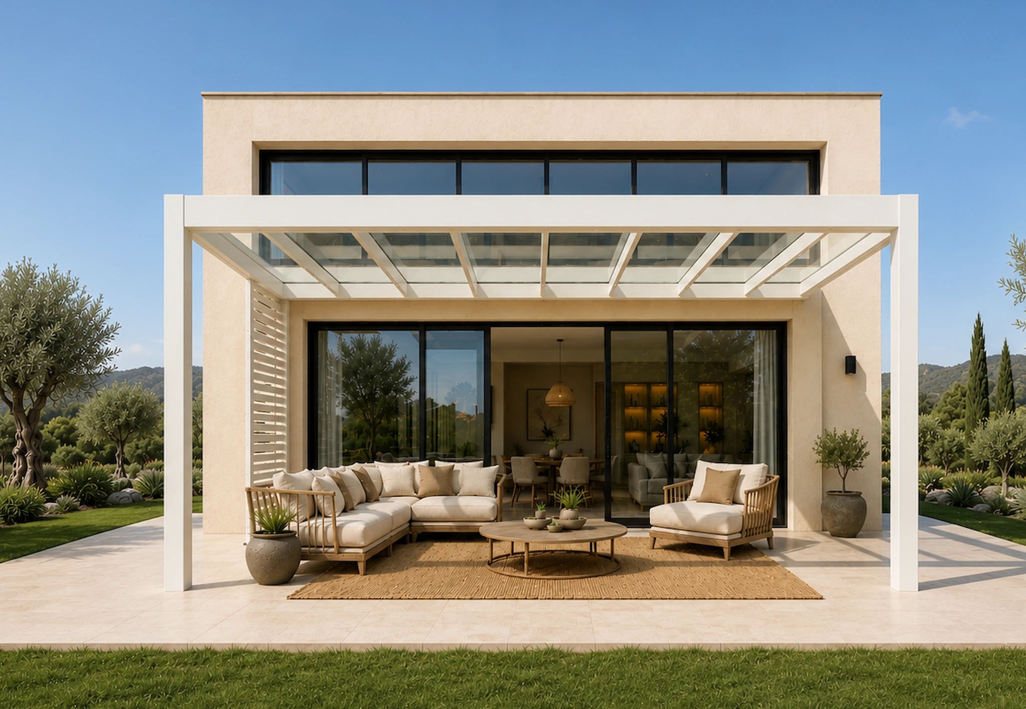 Pergola SUNWAY vitrée