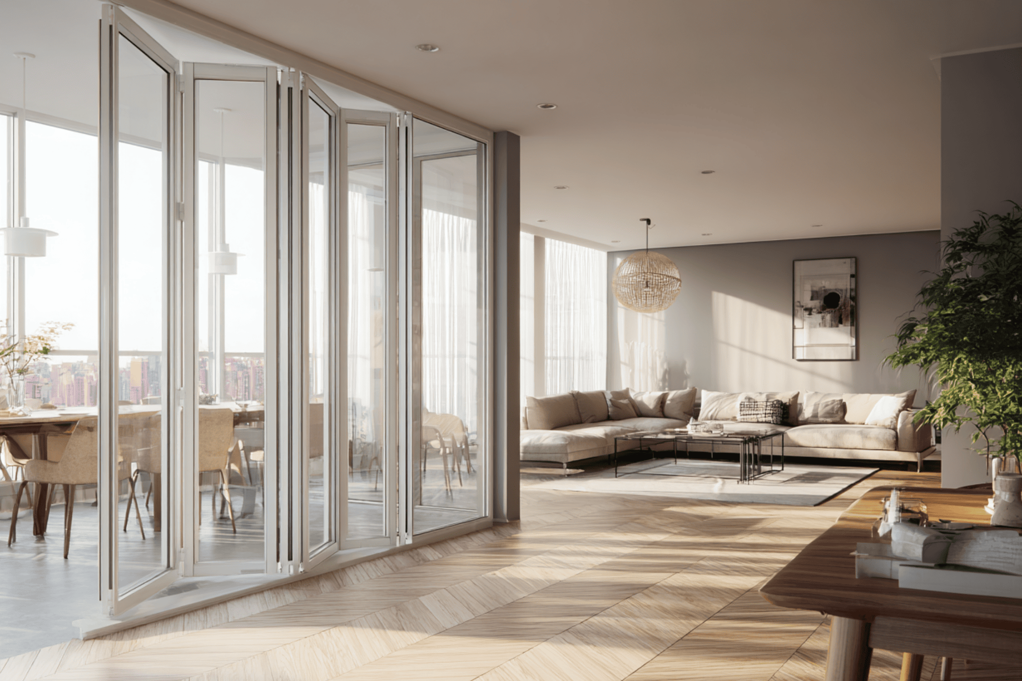Verrière HOME à porte repliable