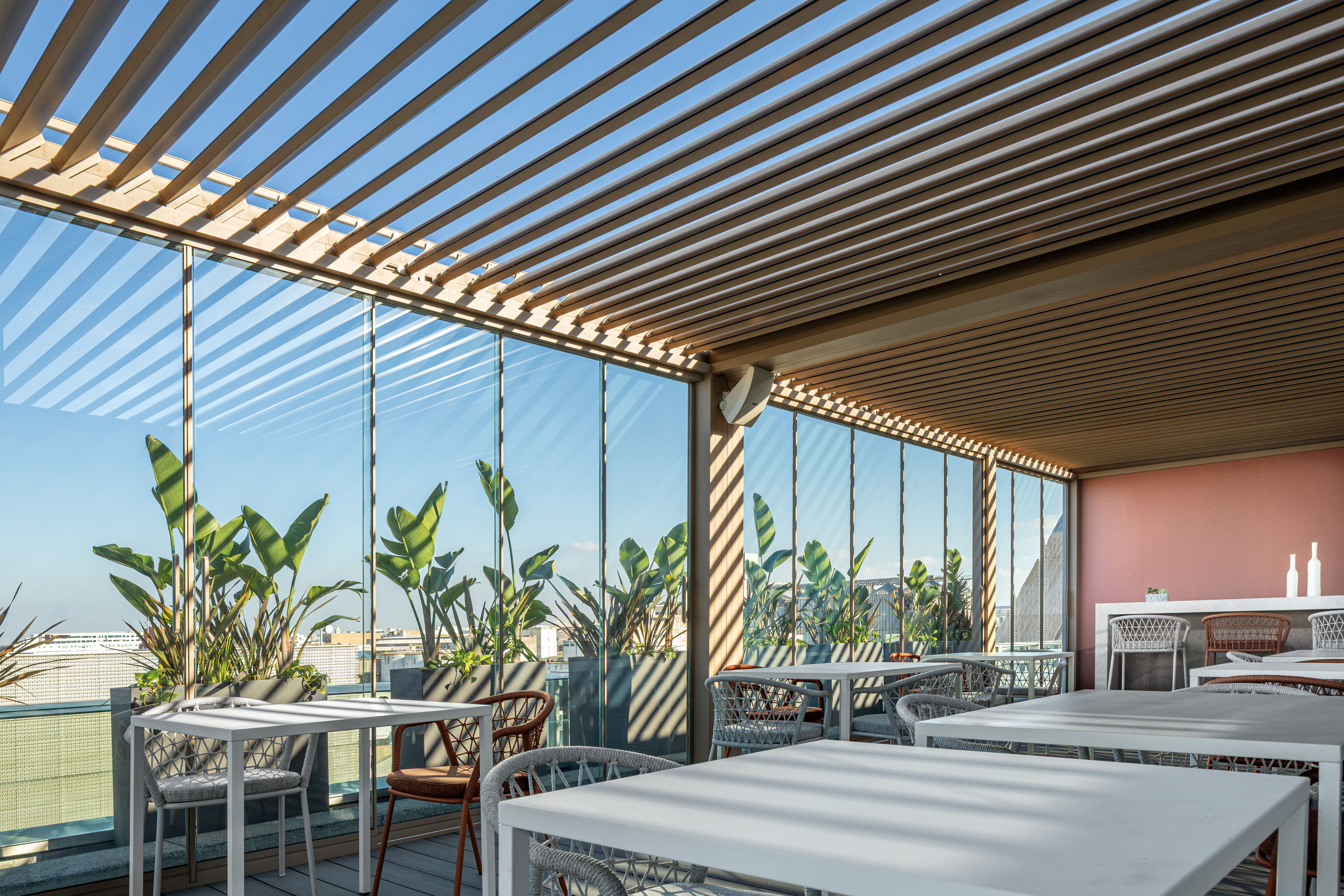 Pergola SUNWAY - Rooftop corporate